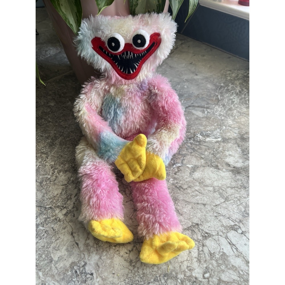 Poppy Playtime Kissy Missy Plush Rainbow Long Legs 15" Huggy Wuggy Toy